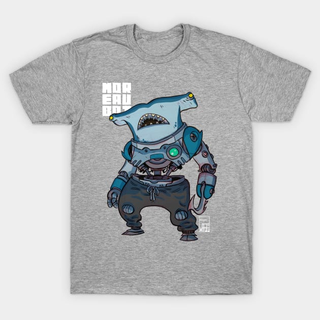 moreau-bot hammer head T-Shirt by PINGriff 